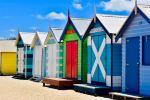Brighton Beach bathing boxes - Photo Credit: Kon Karampelas